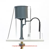 4A-002-008 Dapol GWR Water Tower - Flat Top - Grey